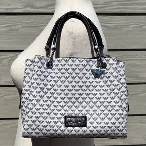 Emporio Armani Monochrome Tote Bag
